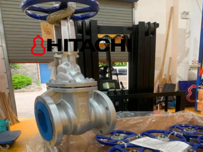 日本日立葫芦牌闸阀  进口HITACHI闸阀图1