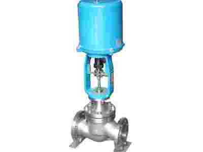 法兰电子式电动套筒调节阀 厂家ZDLM电动阀图1