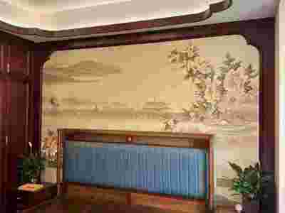 长沙实木定制家具图片介绍、实木博古架、鞋柜定制免费设计图1