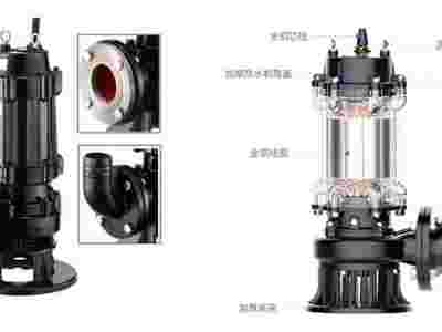 JYWQ型搅匀式排污泵，自动搅匀式排污泵，上海三利制造！图2