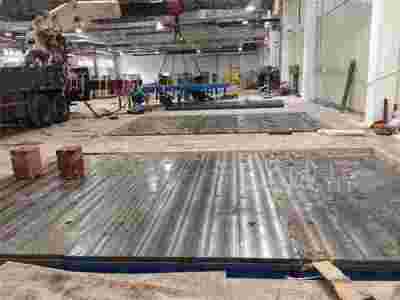 铸铁实验平台定制加厚　十字槽平台厂家现货供应图1