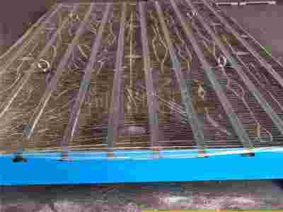 检验铸铁平台 测量划线平板 焊接平台T型槽装配工作台图1