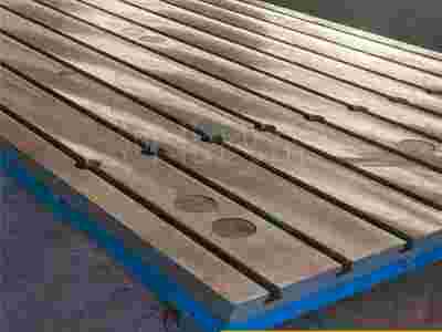 检验铸铁平台 测量划线平板 焊接平台T型槽装配工作台图2