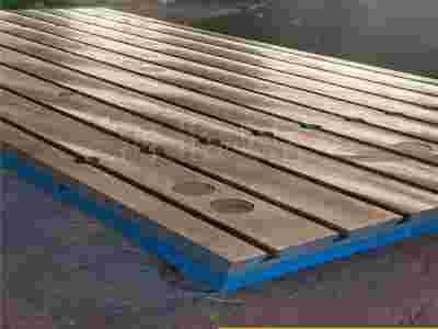 检验铸铁平台 测量划线平板 焊接平台T型槽装配工作台图3