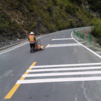 南京道路划线 地下车库划线 南京海博交通工程有限公司