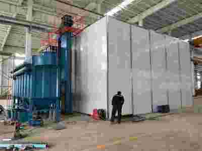 自动化喷砂房工作原理及应用范围图1