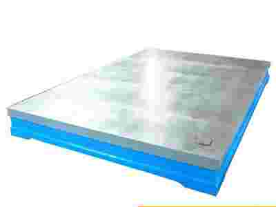 大型铸铁平台 测量划线刮研平板 铸铁钳工工作台 厂家直销图1