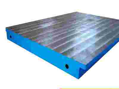 大型铸铁平台 测量划线刮研平板 铸铁钳工工作台 厂家直销图3