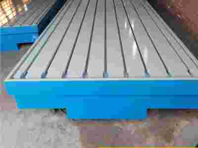 T型槽铸铁平台 　大型对接平台平板 　 异形可定制　耐磨防锈图2