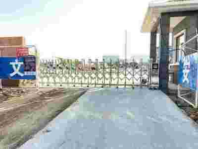 泰安双兴学校电动伸缩门的尺寸计算图1