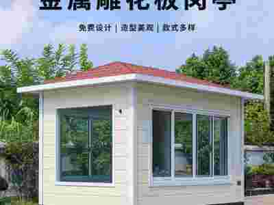 河南成品岗亭不锈钢岗亭,定制岗亭厂家图1