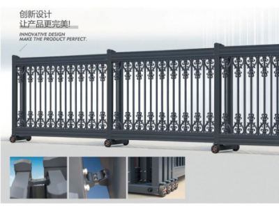 泰安双兴学校伸缩门电控箱安装图1