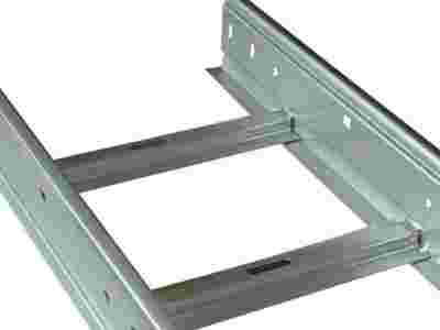 梯形不锈钢线槽大跨距桥架 钢制梯式支架图3