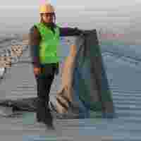 阻燃型建筑用防水透汽膜 离火自熄